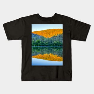 Reflections of Berowra Creek, Sydney, NSW, Australia Kids T-Shirt